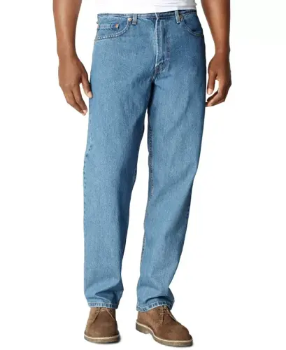 Men's Big & Tall 550™ Relaxed Fit Non-Stretch Jeans - Medium Stonewash 