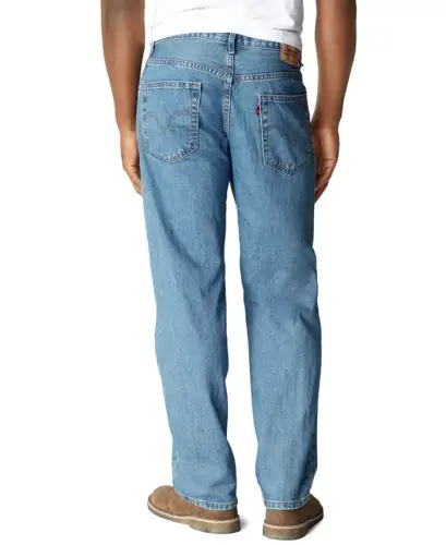 Men's Big & Tall 550™ Relaxed Fit Non-Stretch Jeans - Medium Stonewash - 2