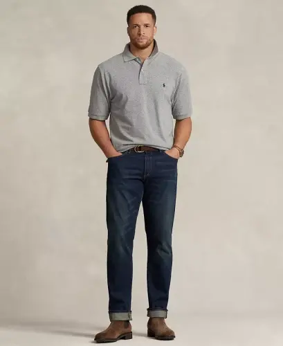 Men's Big & Tall The Iconic Mesh Polo Shirt - POLO RALPH LAUREN (1)