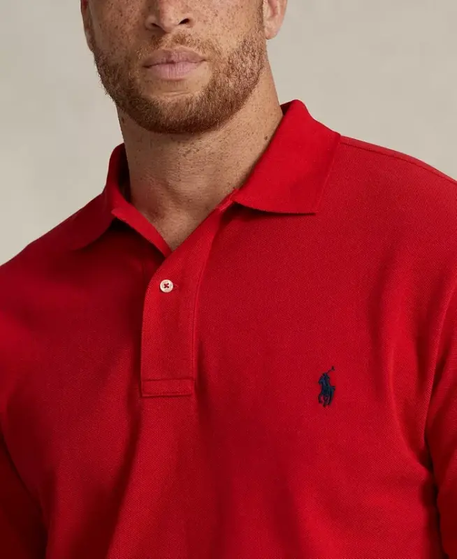 Men's Big & Tall The Iconic Mesh Polo Shirt - 3