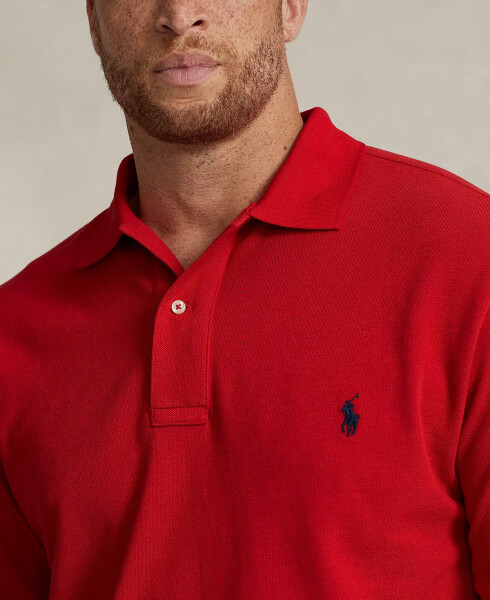 Men's Big & Tall The Iconic Mesh Polo Shirt-Rl2000 Red - 3