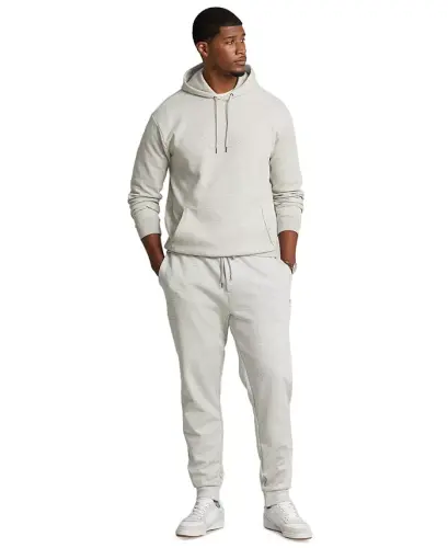 Men's Big & Tall Double-Knit Jogger Pants - Grey - 4