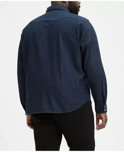 Men's Big & Tall Classic Western Long Sleeve Denim Shirt - LEVI'S (1)
