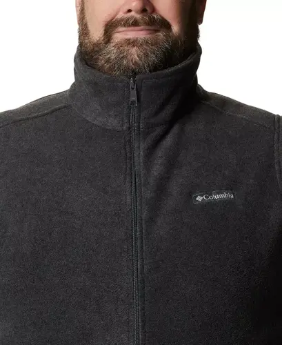 Men's Big & Tall Steens Mountain Vest - Charcoal Heather - 4