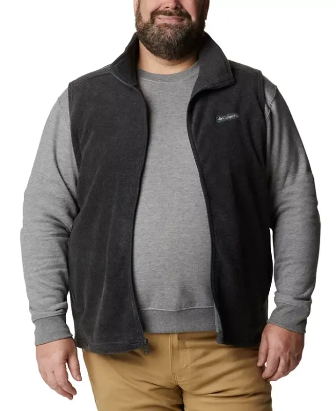 Men's Big & Tall Steens Mountain Vest - Charcoal Heather - 5