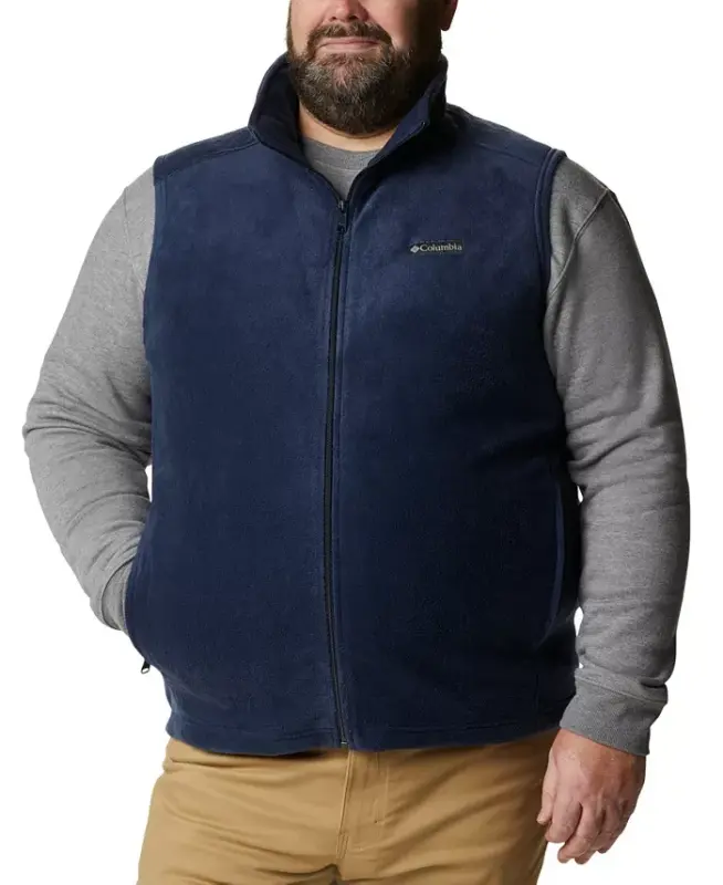 Men's Big & Tall Steens Mountain Vest - Collegiate Navy - 1