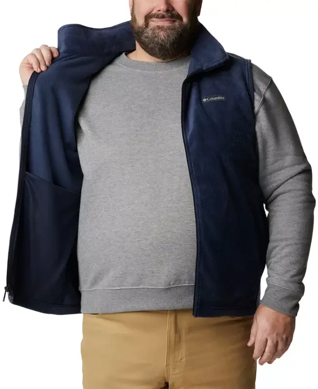 Men's Big & Tall Steens Mountain Vest - Collegiate Navy - 5