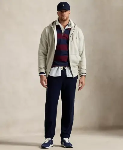 Men's Big & Tall Full-Zip Signature Fleece Hoodie - POLO RALPH LAUREN (1)