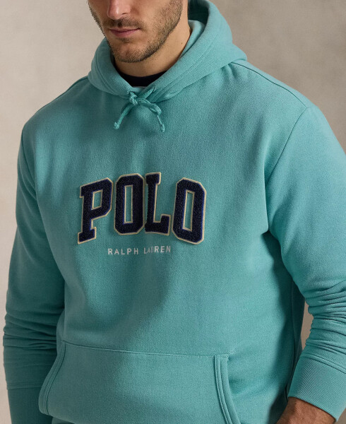 Erkek Büyük & Uzun The RL Polar Logo Kapüşonlu Sweatshirt Yeşil - 3