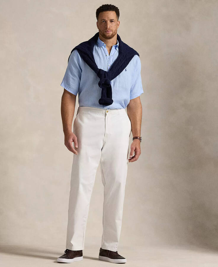 Men's Big & Tall Linen Shirt - 2