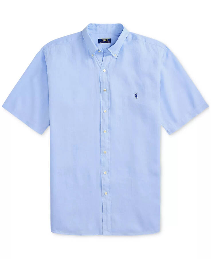 Men's Big & Tall Linen Shirt - 5