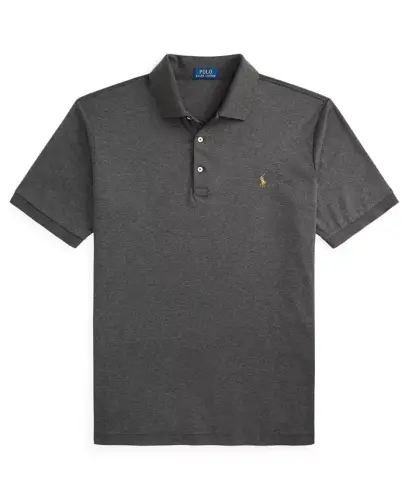 Men's Big & Tall Solid Polo Shirt - Windsor Heather - 5