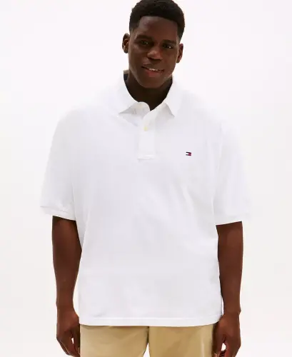 Men's Big & Tall Classic-Fit Ivy Polo - Classic White 