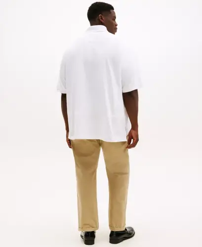 Men's Big & Tall Classic-Fit Ivy Polo - Classic White - TOMMY HILFIGER (1)