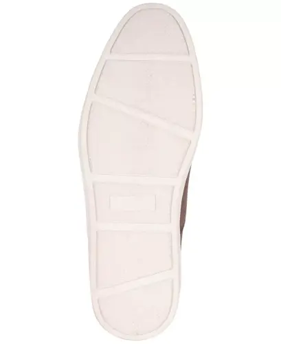 Men's Callowayy Leather Lace-Up Cap-Toe Sneakers, Exclusively at Modazone - Moroccan Brown Leather - 5