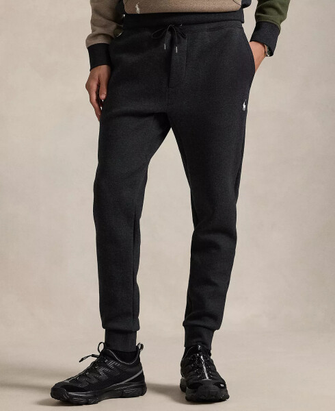 Erkek Çift Örgü Jogger Pantolon Black Htr - 4