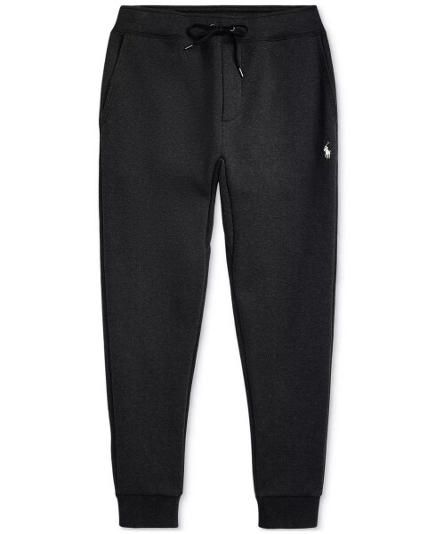 Erkek Çift Örgü Jogger Pantolon Black Htr - 5