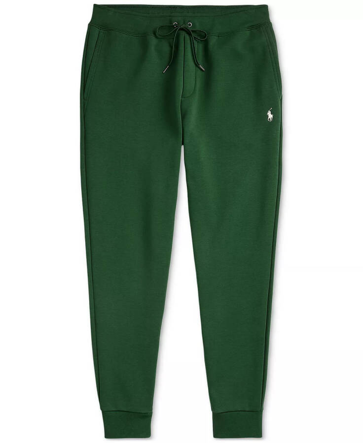 Erkek Çift Örgü Jogger Pantolon Yeşil - 5