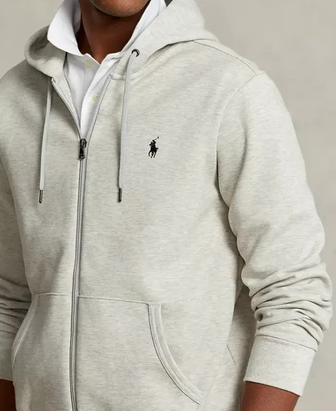 Men's Double-Knit Full-Zip Hoodie - 3