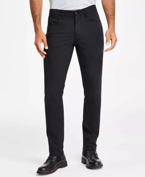 Men's Ck Move 365 Slim-Fit Performance Stretch Pants - Black 