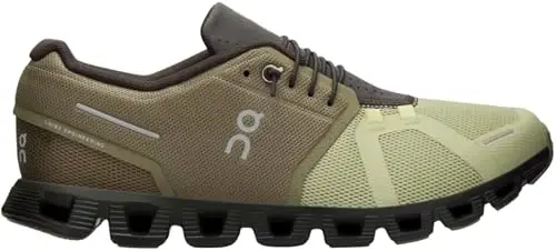 On Men's Cloud 5 Sneakers, Grove/Haze, 10 Medium US - 2