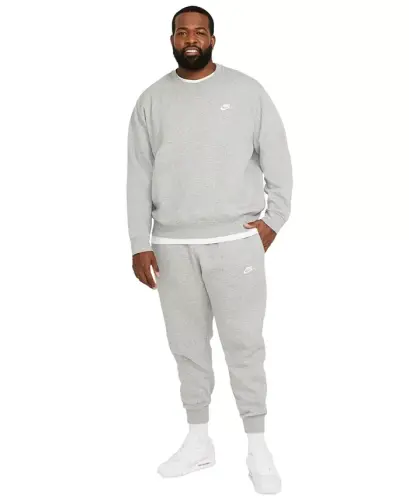 Men's Club Fleece Crew Sweatshirt - Grey Heather - 5