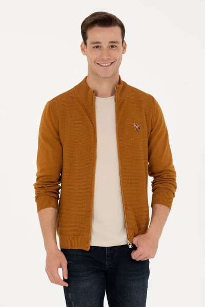 Erkek Coconut Basic Triko Hırka 50268938-VR153-902577 - U.S. POLO ASSN.