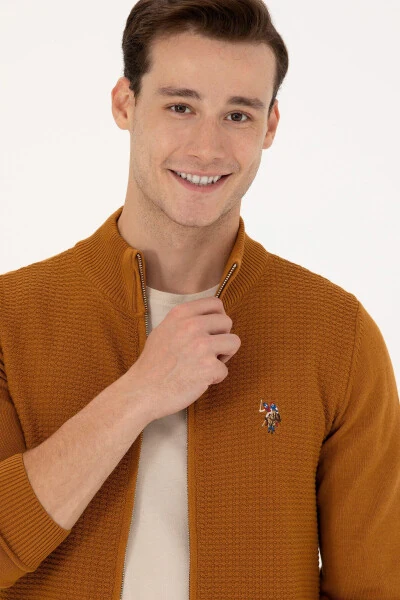 Erkek Coconut Basic Triko Hırka 50268938-VR153-902577 - U.S. POLO ASSN. (1)