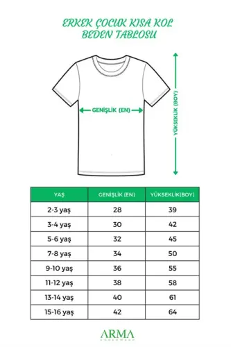 Erkek Çocuk %100 Pamuklu Sıfır Yaka Fanila Tişört 3'lü Paket Beyaz - 1