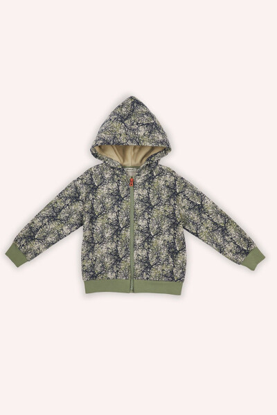 Erkek Çocuk Baskılı Bej Sweatshirt - PANÇO