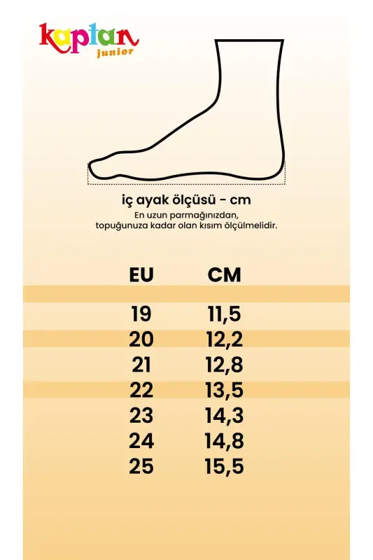 Erkek Çocuk Bebek Ayakkabı ilkadım Ortopedik İMLE 300 - taba - KAPTAN JUNIOR