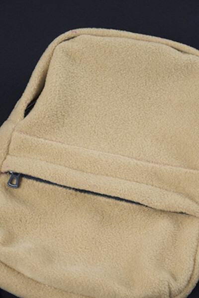 Erkek Çocuk Çanta Detaylı Lacivert Sweatshirt - 002-Lacivert - 3
