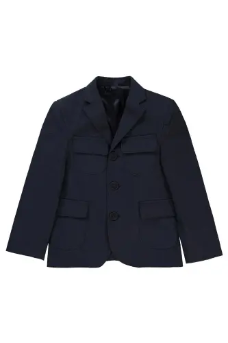 Erkek Çocuk Ceket 10-13 Yaş Indigo - 1