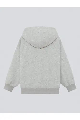 Erkek Çocuk Gri Gülücük Baskılı Fermuarlı Hırka-GRİ1 - MORNİNG KİDS (1)