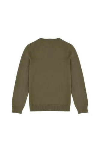 Erkek Çocuk Haki Basic Kazak 50269409-VR027 - 902547 - U.S. POLO ASSN. (1)