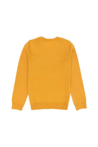 Erkek Çocuk Hardal Basic Kazak 50275849-VR072 - 992406 - U.S. Polo Assn. (1)