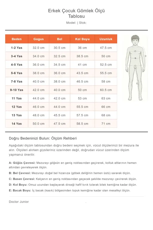 Erkek Çocuk Kırmızı Gömlek-Kırmızı - 4