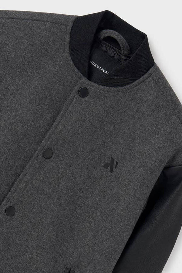 Erkek Çocuk 10-18 Yaş Astarlı Kaşmir Ceket Antrasit - 3