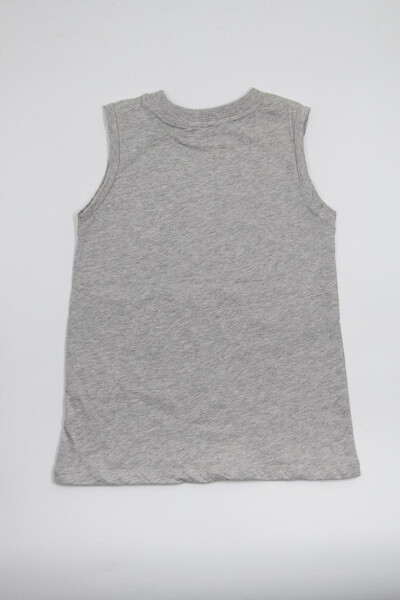Erkek Çocuk Kolsuz Tshirt Gri - Tara-Gri - 4