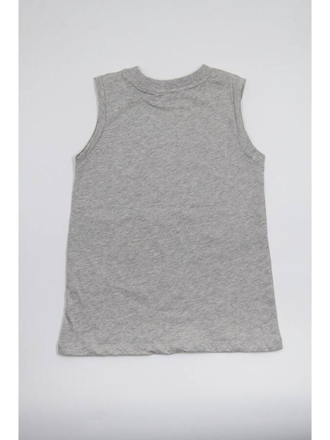 Erkek Çocuk Kolsuz Tshirt Gri - Tara-Gri - 2