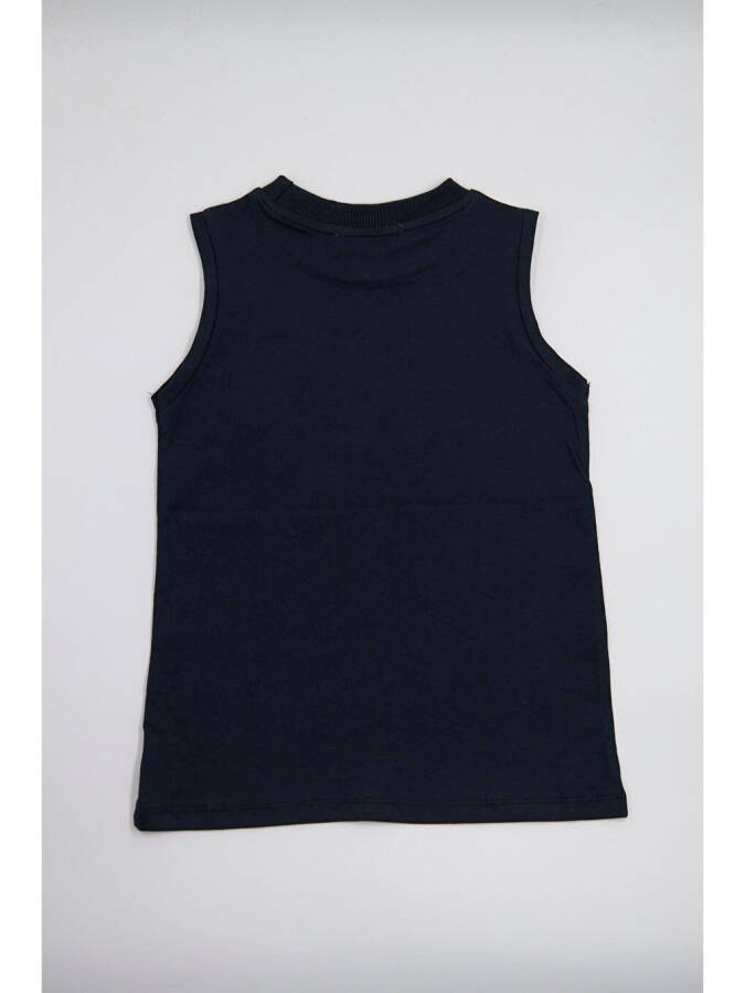 Erkek Çocuk Kolsuz Tshirt Lacivert - Tara-Lacivert - 2