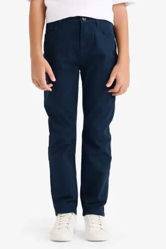 Düz Paça Gabardin Pantolon Erkek Çocuk X4224A624SM - Lacivert-NV146 - 3