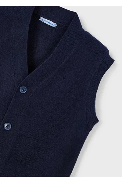 Erkek Çocuk Lacivert Yelek 04345 066 - Modazone (1)