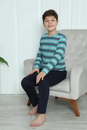 Erkek Çocuk Penye Pijama Takım 20413 - 17