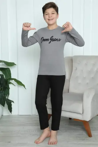 Erkek Çocuk Penye Pijama Takım 20416 - BÜYÜKBEDENIZ (1)