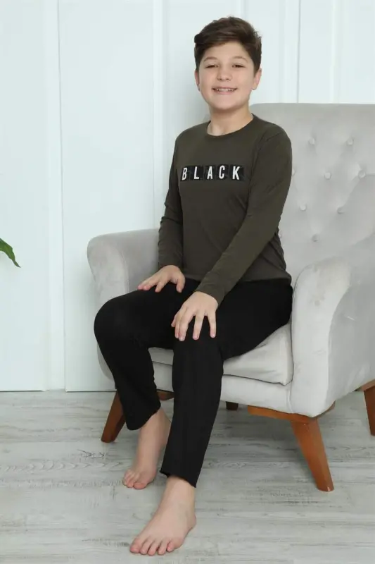 Erkek Çocuk Penye Pijama Takım 20419 - 18
