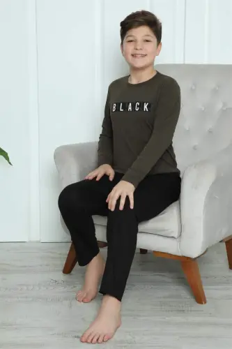Erkek Çocuk Penye Pijama Takım 20419 - 3