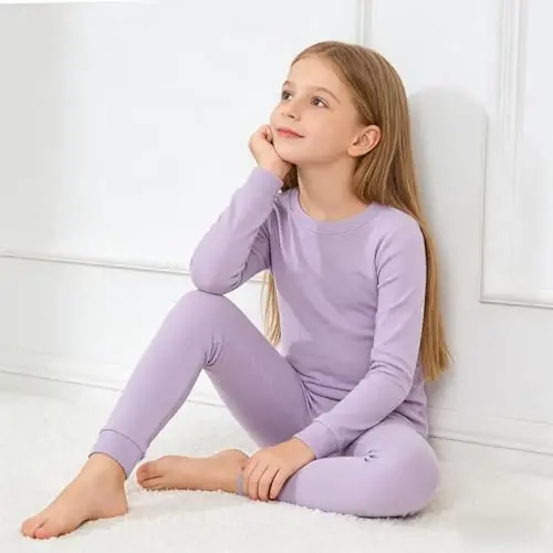 KikizYe Pajamas for Boys Pjs Kids Long sleeve Pijamas - 3