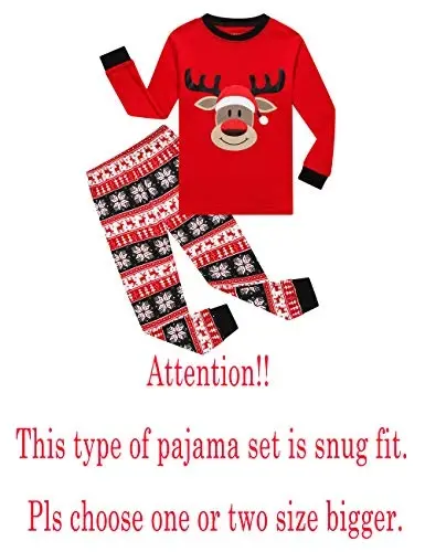 KikizYe Pajamas for Boys Pjs Kids Long sleeve Pijamas - 3