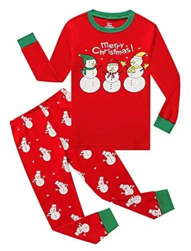 KikizYe Pajamas for Boys Pjs Kids Long sleeve Pijamas - 1